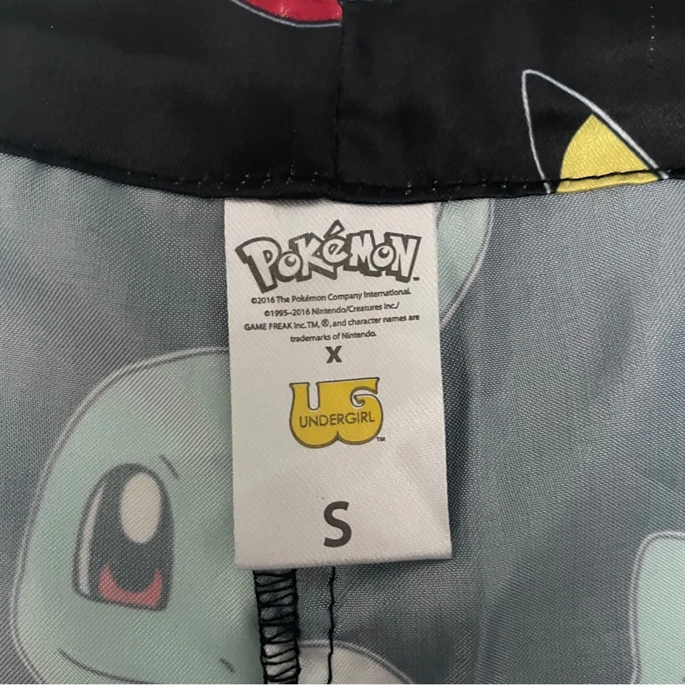 NWOT Pokemon Men's Black Character Sleep Pants Pajama Bottoms Size S
